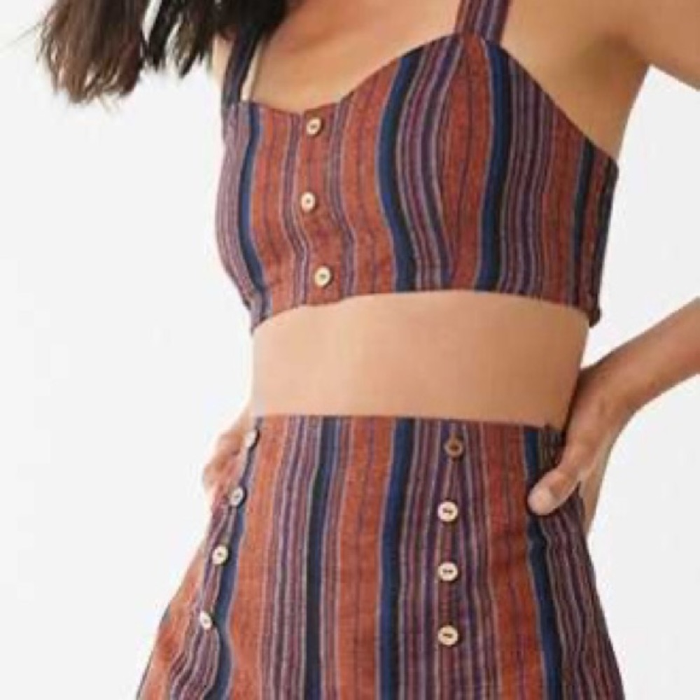 Striped Set - Forever 21